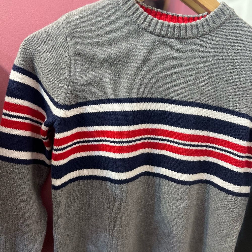 Hanna Andersson Gray Striped Sweater for Kids - Picture 5 of 11